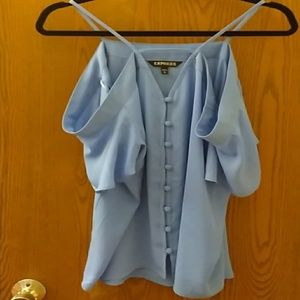 New without tags cold shoulder blouse